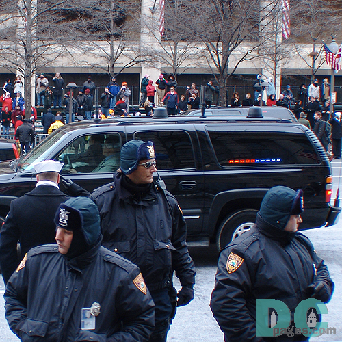 Secret Service escort