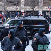 Secret Service escort