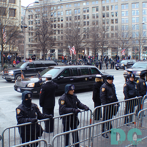 Secret Service escort