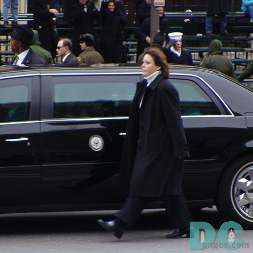 Secret Service escort Vice President