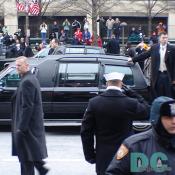 Secret Service escort Vice President