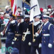 Marching troops