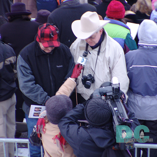 Media interviewing Attendees