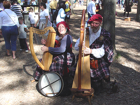 Harps:  a mood-envoking instrument
