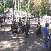The environment lends an authentic feel to the event. 