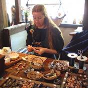 In these different shops, you can find all kinds of interesting crafts.