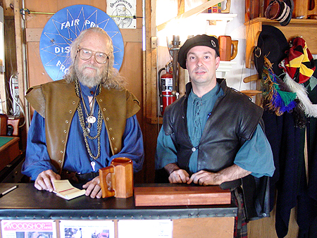 Merchants, at the ready. 