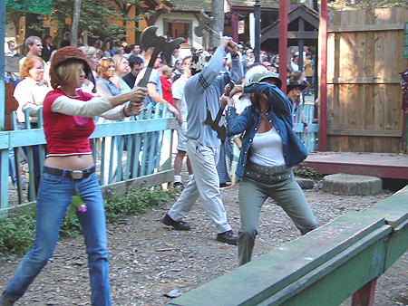 The head-to-head girl competition