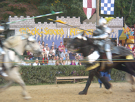 Renaissance Cavaliers, defending their honor. 