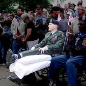 Memorial Day in Washington - Rolling Thunder, 2003.