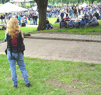 Rolling Thunder was in DC. for two days and one day at the Virginia Medical Center 