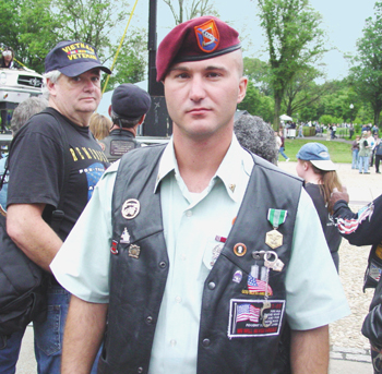 A firm supporter of R.T. and a well decorated Vet.