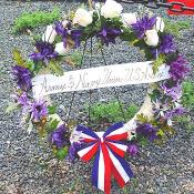 All of the wreath were very beautiful and moving.