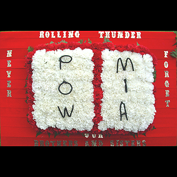 This type of wreath stood out just because of it's shape.