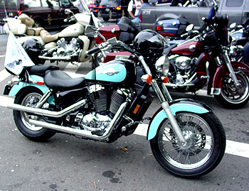 The light green machine.