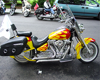 Wow, look at those flames.