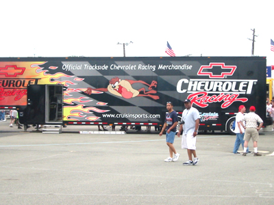 The Chevy Merchants selling their goods