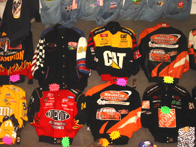 And if you got the money, you can wear what the driver's are wearing