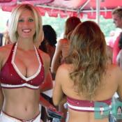 The Redskins Cheerleaders singed autograghs from 12:00pm until 2:00pm
