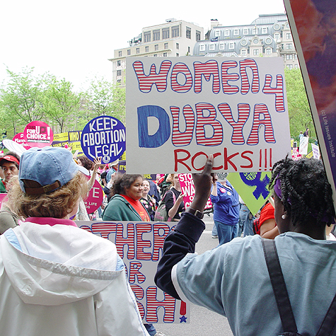 WOMEN 4 DUBYA ROCKS!!!