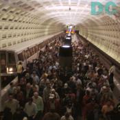 Washington Nationals' Inaugural Home Opener - The Metro offers fans easy access to all games at RFK. Trains take you right up to the gates of the stadium. WARNING: You will not be the only one but it took us no time at all.