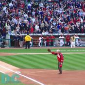 Washington Nationals' Inaugural Home Opener - Washington Senator First baseman
