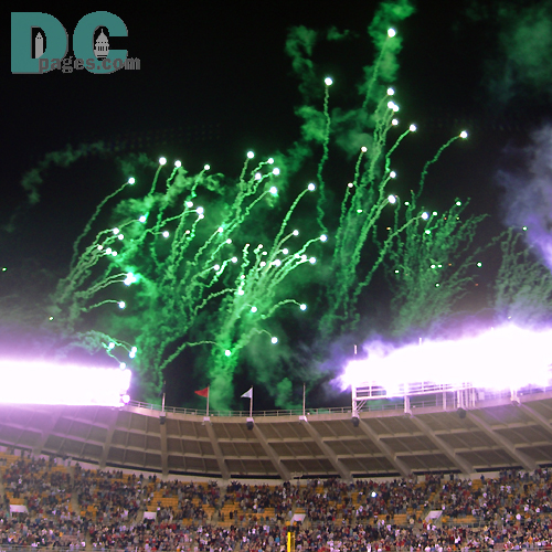 The whole city of Washington celebrated the Nationals' 9-3 win over the Arizona Diamondbacks. The fireworks were great for the fans.