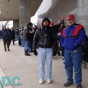 These two camped out at RFK to get Opening Game tickets.