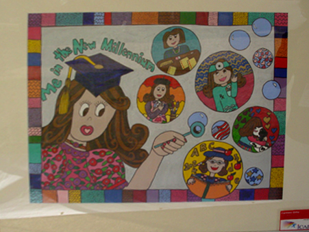 Child Finalist Artwork, Washington D.C.,  2003 Art Olympiad