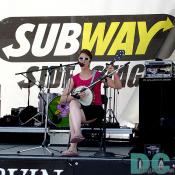 A bango totting solo singer/song-writer.