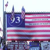 One of the many Flight 93 memorials