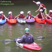 Kayaking class being taught for newcomers 