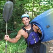 You've got to carry your boat to and from the river in order to kayak!