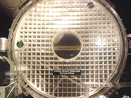 The Hubble Space Telescope's backup mirror 