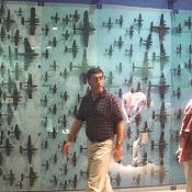 Here is a further view of the model plane wall.