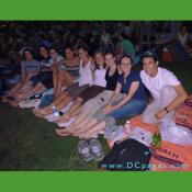 'Screen on the Green' is a great place to meet friendly movie watchers.