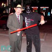 With light saber in-hand, Darth Vader entices, NEWS4 movie critic, Arch Campbell, the path to understanding the Dark Side of 'Revenge of the Sith.'