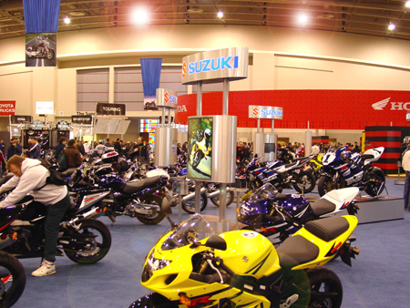 Suzuki's show floor.