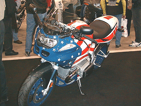 Sleek, stylish and fast, the 2004 R 1100 S BoxerCup Replika is the quintessential BMW racing machine. Only 300 2004 model BoxerCup Replika bikes will be available in the United States.
