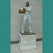 Emancipation Hall - John L. "Jack" Swigert, Jr. Bronze Statue