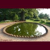 Fish pond at Monticello