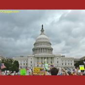 Crucified Baby Liberty Puppet