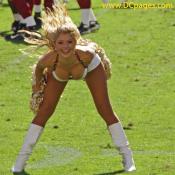 Eight-year cheerleader veteran Kelley has been selected as the cover girl for the 2007-08 Redskins Cheerleader Calendar.