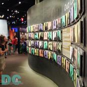 "Our Lives," one of the opening exhibits, celebrates the diversity of people represented by the museum. The exhibit looks at how eight different Native American groups live in the 21st Century.