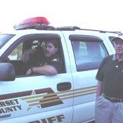 The Somerset County Police maintain the Memorial and have an officer on site twenty-four hours a day.