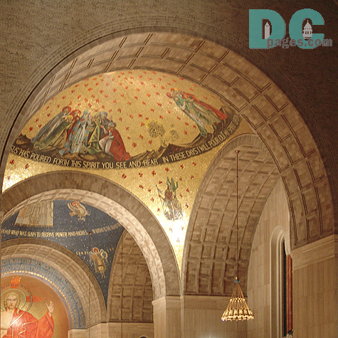 Mixing Byzantine-Romanesque architecture with contemporary mosaics and sculpture, the National Shrine is a testament to the multicultural character of Catholicism.
