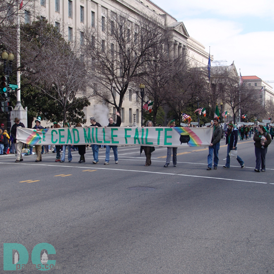 St Patricks Day Parade - Cead Mille Failte (A hundred thousand welcomes), is a famous expression of Irish hospitality.