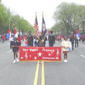 2003 Cherry Blossom Festival: The Twirl Factory, the Alexandria-Olympic Branch of the Boy's and Girl's Club in Alexandria, VA., is a thirty member team supervised by Irene Johnson. 