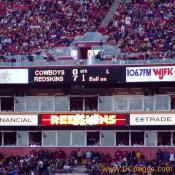 December 19, 2005 - 1st quarter, Redskins 7 Cowboys 0