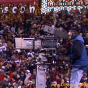 Fox Sports was at Fedex to cover the game.